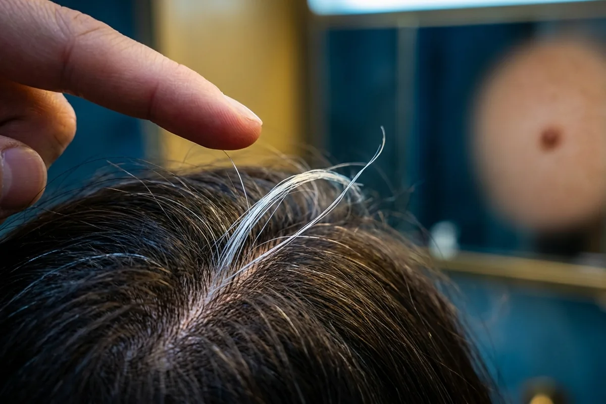 I capelli bianchi che ti spaventano potrebbero salvarti la pelle (letteralmente)