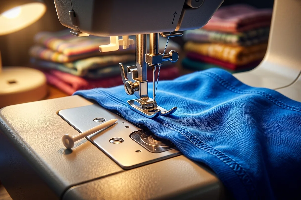 Il trucco nascosto nella tua macchina da cucire che rovina (o salva) l’orlo delle t‑shirt
