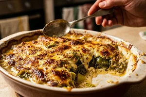 L’errore che rovina la tua teglia di porri (e il trucco che la fa sparire dal tavolo in pochi minuti)