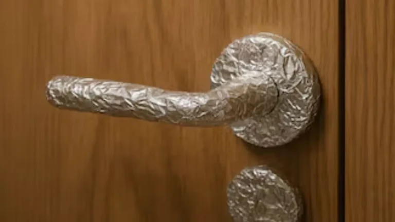 Perché si consiglia di applicare un foglio di alluminio alla porta di casa e a cosa serve