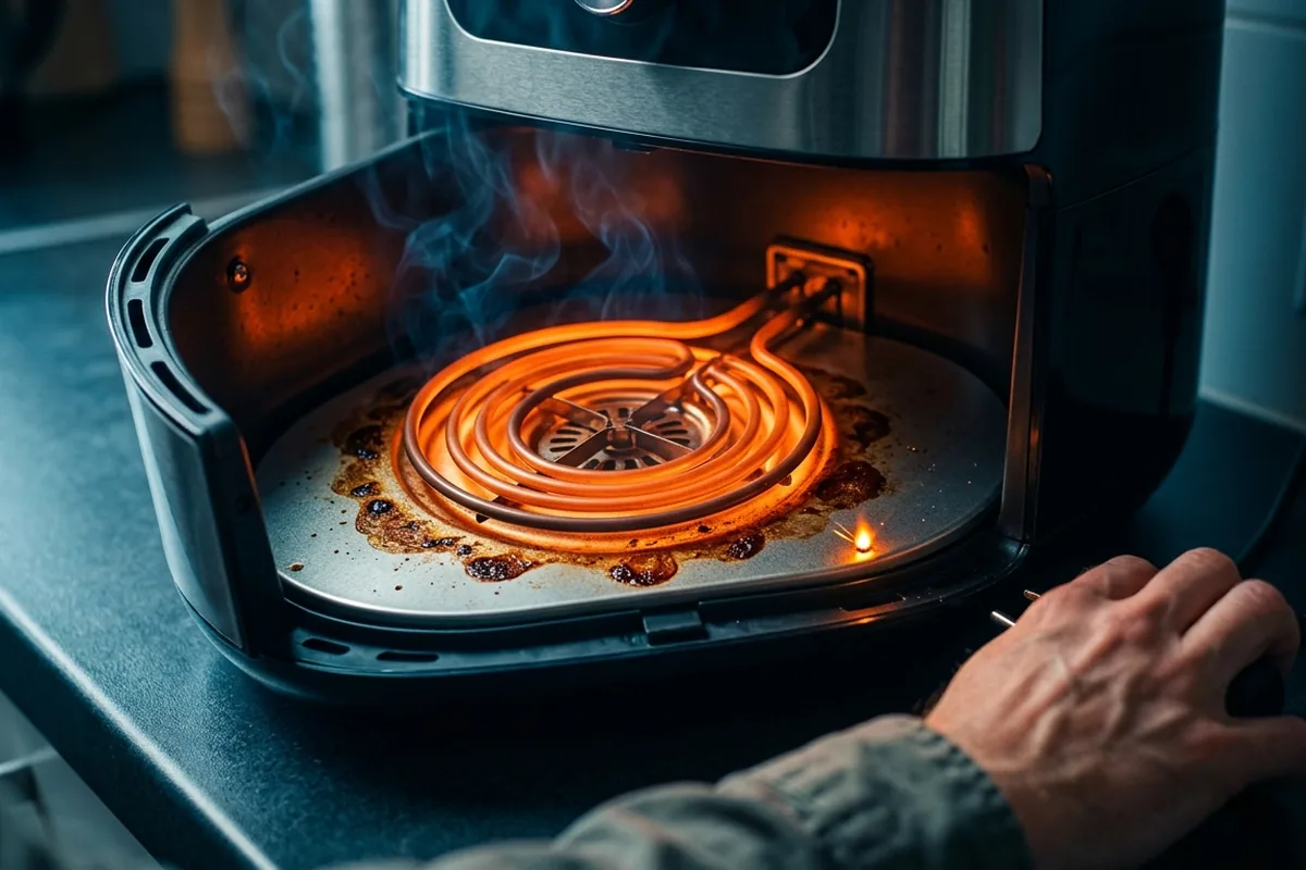 Se vedi questi segnali nella tua friggitrice ad aria, la cucina è davvero a rischio: il controllo semplice che ti salva dai guai