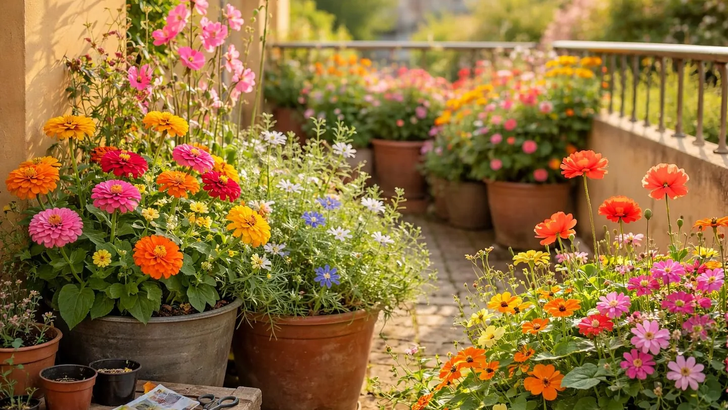 Semina a marzo – 7 piante da fiore estive facili da coltivare per un terrazzo dai colori vivaci